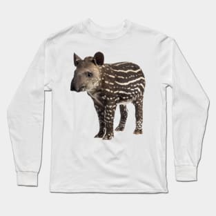 Cute Tapir Long Sleeve T-Shirt